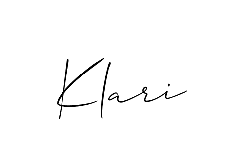 See photos of Klari official signature by Spectra . Check more albums & portfolios. Read reviews & check more about Allison_Script font. Klari signature style 2 images and pictures png