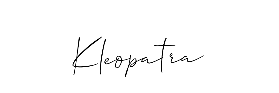 You should practise on your own different ways (Allison_Script) to write your name (Kleopatra) in signature. don't let someone else do it for you. Kleopatra signature style 2 images and pictures png