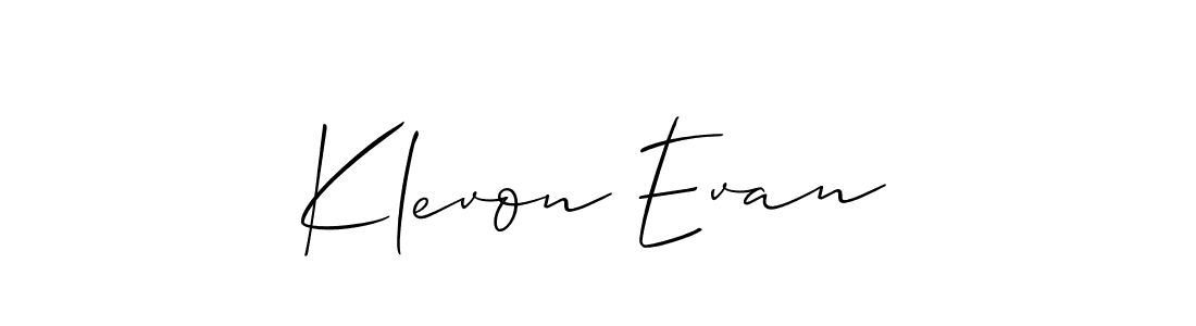96+ Klevon Evan Name Signature Style Ideas | Best Electronic Sign