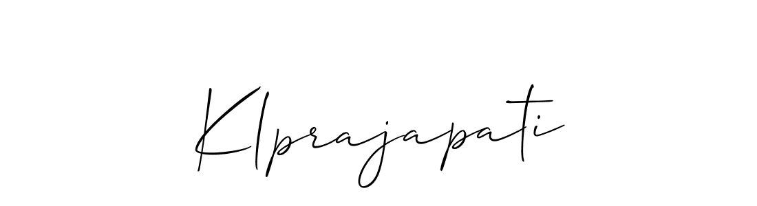 Klprajapati stylish signature style. Best Handwritten Sign (Allison_Script) for my name. Handwritten Signature Collection Ideas for my name Klprajapati. Klprajapati signature style 2 images and pictures png