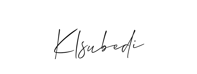 Check out images of Autograph of Klsubedi name. Actor Klsubedi Signature Style. Allison_Script is a professional sign style online. Klsubedi signature style 2 images and pictures png