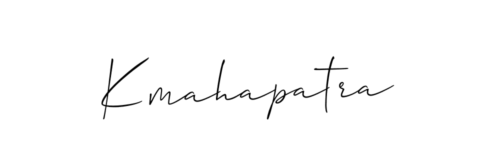 Similarly Allison_Script is the best handwritten signature design. Signature creator online .You can use it as an online autograph creator for name Kmahapatra. Kmahapatra signature style 2 images and pictures png