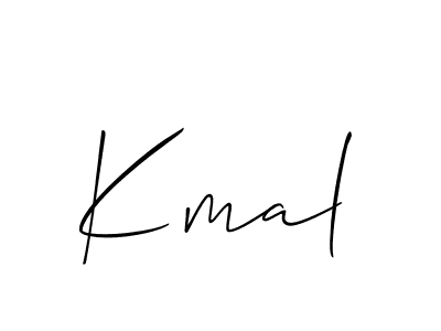 Make a beautiful signature design for name Kmal. Use this online signature maker to create a handwritten signature for free. Kmal signature style 2 images and pictures png