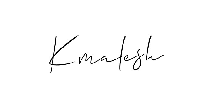 Here are the top 10 professional signature styles for the name Kmalesh. These are the best autograph styles you can use for your name. Kmalesh signature style 2 images and pictures png