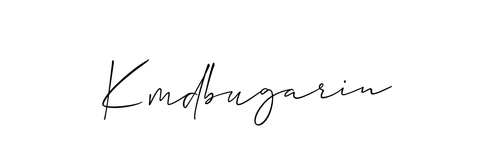 Make a beautiful signature design for name Kmdbugarin. Use this online signature maker to create a handwritten signature for free. Kmdbugarin signature style 2 images and pictures png
