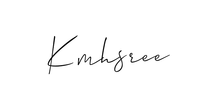 Here are the top 10 professional signature styles for the name Kmhsree. These are the best autograph styles you can use for your name. Kmhsree signature style 2 images and pictures png