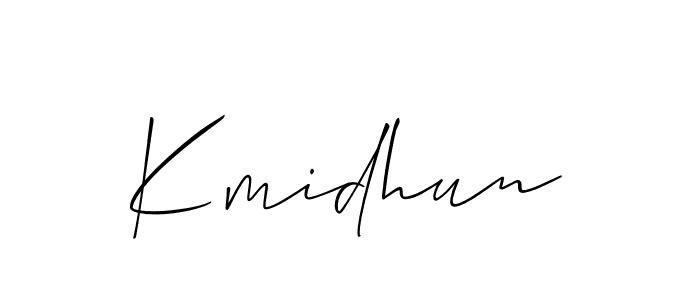 This is the best signature style for the Kmidhun name. Also you like these signature font (Allison_Script). Mix name signature. Kmidhun signature style 2 images and pictures png