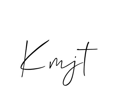 Once you've used our free online signature maker to create your best signature Allison_Script style, it's time to enjoy all of the benefits that Kmjt name signing documents. Kmjt signature style 2 images and pictures png