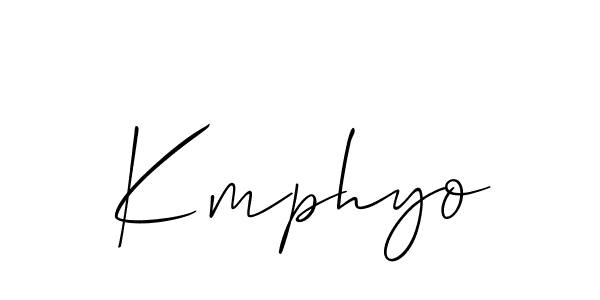 Make a beautiful signature design for name Kmphyo. Use this online signature maker to create a handwritten signature for free. Kmphyo signature style 2 images and pictures png