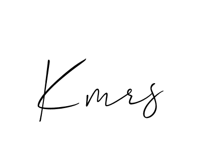 Once you've used our free online signature maker to create your best signature Allison_Script style, it's time to enjoy all of the benefits that Kmrs name signing documents. Kmrs signature style 2 images and pictures png