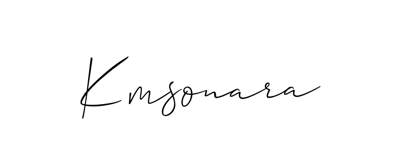 You can use this online signature creator to create a handwritten signature for the name Kmsonara. This is the best online autograph maker. Kmsonara signature style 2 images and pictures png