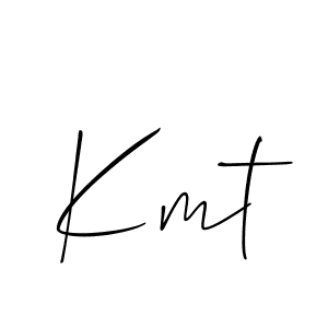 Kmt stylish signature style. Best Handwritten Sign (Allison_Script) for my name. Handwritten Signature Collection Ideas for my name Kmt. Kmt signature style 2 images and pictures png