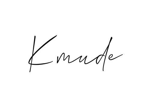 Check out images of Autograph of Kmude name. Actor Kmude Signature Style. Allison_Script is a professional sign style online. Kmude signature style 2 images and pictures png