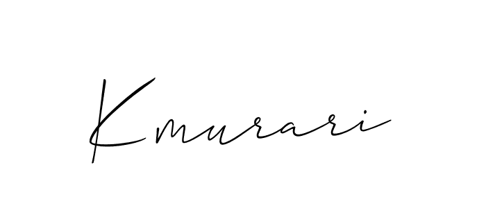 You can use this online signature creator to create a handwritten signature for the name Kmurari. This is the best online autograph maker. Kmurari signature style 2 images and pictures png