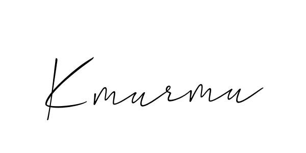 Best and Professional Signature Style for Kmurmu. Allison_Script Best Signature Style Collection. Kmurmu signature style 2 images and pictures png