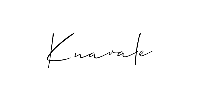 How to Draw Knavale signature style? Allison_Script is a latest design signature styles for name Knavale. Knavale signature style 2 images and pictures png