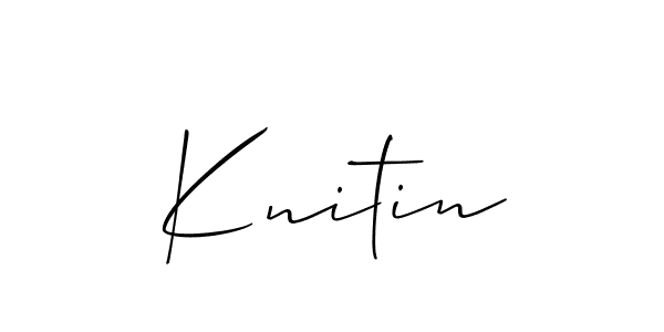 Check out images of Autograph of Knitin name. Actor Knitin Signature Style. Allison_Script is a professional sign style online. Knitin signature style 2 images and pictures png