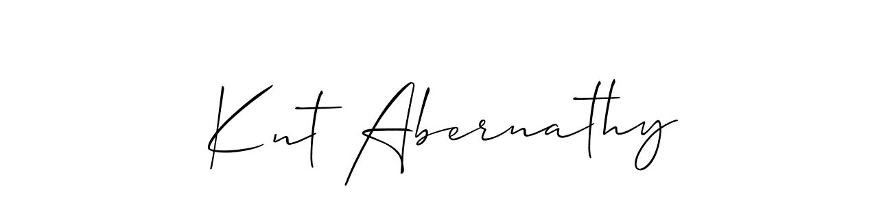 Make a short Knt Abernathy signature style. Manage your documents anywhere anytime using Allison_Script. Create and add eSignatures, submit forms, share and send files easily. Knt Abernathy signature style 2 images and pictures png