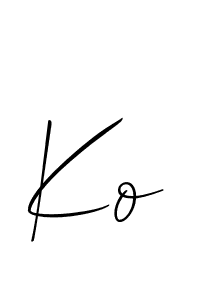 This is the best signature style for the Ko name. Also you like these signature font (Allison_Script). Mix name signature. Ko signature style 2 images and pictures png