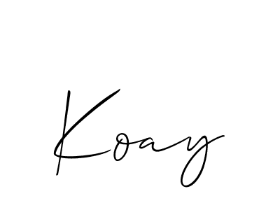 This is the best signature style for the Koay name. Also you like these signature font (Allison_Script). Mix name signature. Koay signature style 2 images and pictures png