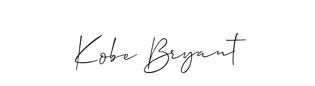Kobe Bryant stylish signature style. Best Handwritten Sign (Allison_Script) for my name. Handwritten Signature Collection Ideas for my name Kobe Bryant. Kobe Bryant signature style 2 images and pictures png