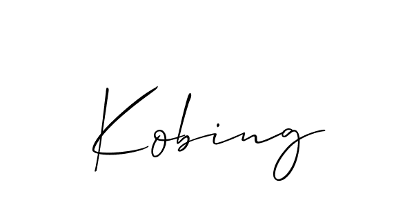 Here are the top 10 professional signature styles for the name Kobing. These are the best autograph styles you can use for your name. Kobing signature style 2 images and pictures png