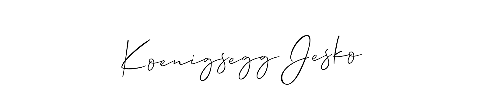 if you are searching for the best signature style for your name Koenigsegg Jesko. so please give up your signature search. here we have designed multiple signature styles  using Allison_Script. Koenigsegg Jesko signature style 2 images and pictures png