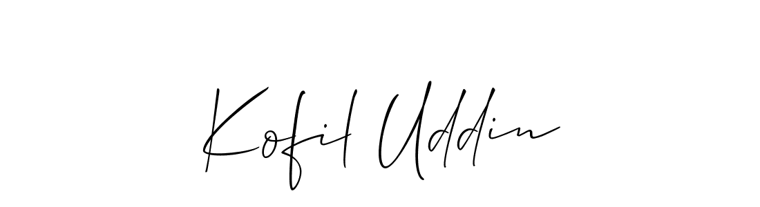 Here are the top 10 professional signature styles for the name Kofil Uddin. These are the best autograph styles you can use for your name. Kofil Uddin signature style 2 images and pictures png