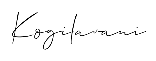 Make your name Kogilavani memorable on every contract using Allison_Script autograph style. Instant transparent background export available. Kogilavani signature style 2 images and pictures png