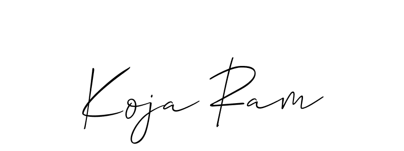See photos of Koja Ram official signature by Spectra . Check more albums & portfolios. Read reviews & check more about Allison_Script font. Koja Ram signature style 2 images and pictures png