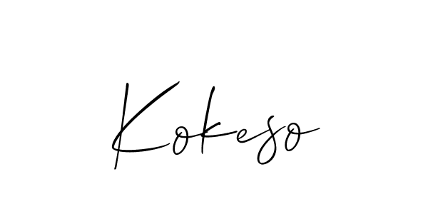 Here are the top 10 professional signature styles for the name Kokeso. These are the best autograph styles you can use for your name. Kokeso signature style 2 images and pictures png