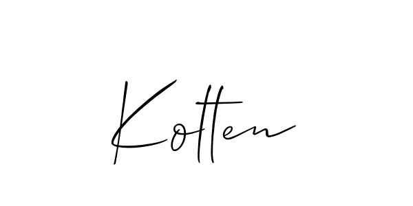 Allison_Script is a professional signature style that is perfect for those who want to add a touch of class to their signature. It is also a great choice for those who want to make their signature more unique. Get Kolten name to fancy signature for free. Kolten signature style 2 images and pictures png