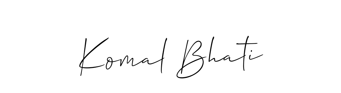 This is the best signature style for the Komal Bhati name. Also you like these signature font (Allison_Script). Mix name signature. Komal Bhati signature style 2 images and pictures png