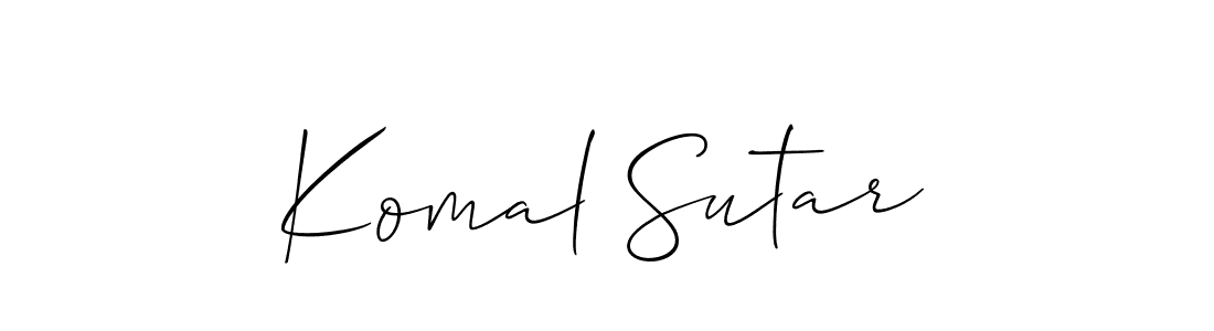 This is the best signature style for the Komal Sutar name. Also you like these signature font (Allison_Script). Mix name signature. Komal Sutar signature style 2 images and pictures png