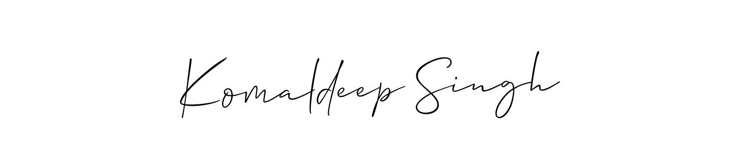 Similarly Allison_Script is the best handwritten signature design. Signature creator online .You can use it as an online autograph creator for name Komaldeep Singh. Komaldeep Singh signature style 2 images and pictures png