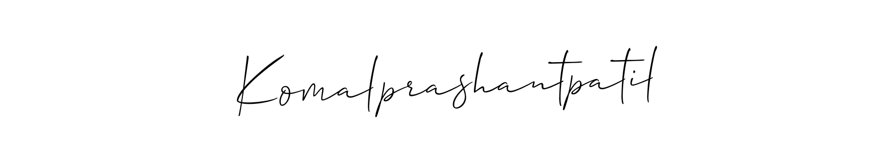Make a beautiful signature design for name Komalprashantpatil. Use this online signature maker to create a handwritten signature for free. Komalprashantpatil signature style 2 images and pictures png