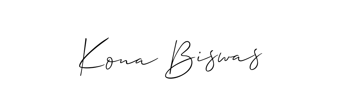 How to Draw Kona Biswas signature style? Allison_Script is a latest design signature styles for name Kona Biswas. Kona Biswas signature style 2 images and pictures png