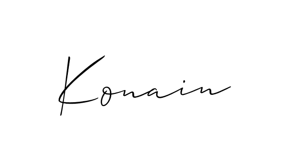 Check out images of Autograph of Konain name. Actor Konain Signature Style. Allison_Script is a professional sign style online. Konain signature style 2 images and pictures png
