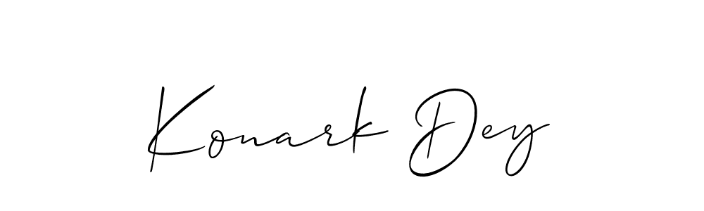 Best and Professional Signature Style for Konark Dey. Allison_Script Best Signature Style Collection. Konark Dey signature style 2 images and pictures png