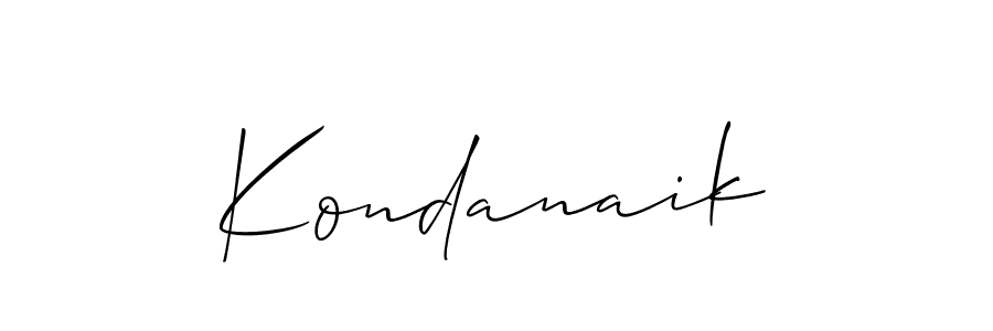 It looks lik you need a new signature style for name Kondanaik. Design unique handwritten (Allison_Script) signature with our free signature maker in just a few clicks. Kondanaik signature style 2 images and pictures png