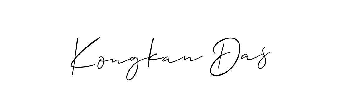 Best and Professional Signature Style for Kongkan Das. Allison_Script Best Signature Style Collection. Kongkan Das signature style 2 images and pictures png