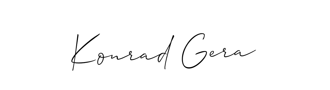 Here are the top 10 professional signature styles for the name Konrad Gera. These are the best autograph styles you can use for your name. Konrad Gera signature style 2 images and pictures png
