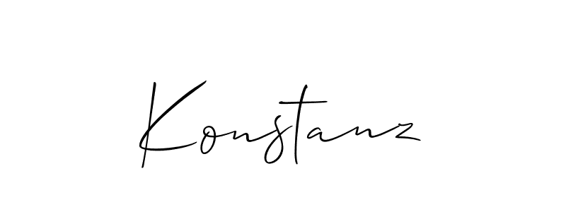 Check out images of Autograph of Konstanz name. Actor Konstanz Signature Style. Allison_Script is a professional sign style online. Konstanz signature style 2 images and pictures png