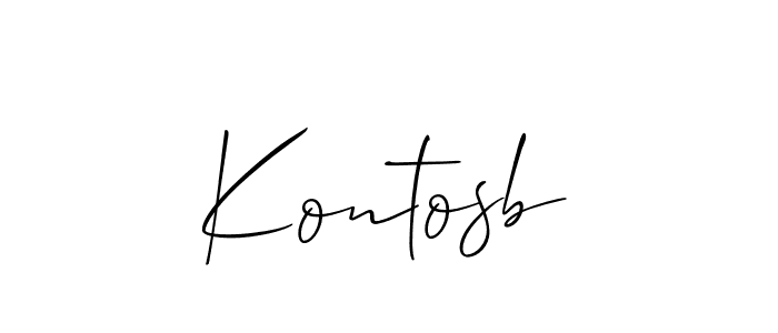 Here are the top 10 professional signature styles for the name Kontosb. These are the best autograph styles you can use for your name. Kontosb signature style 2 images and pictures png