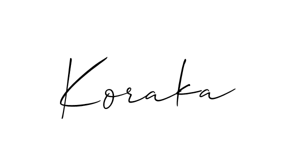 See photos of Koraka official signature by Spectra . Check more albums & portfolios. Read reviews & check more about Allison_Script font. Koraka signature style 2 images and pictures png