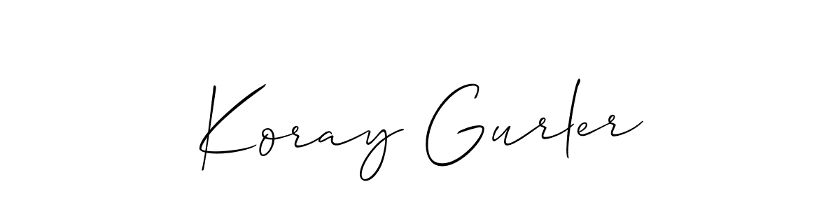 Check out images of Autograph of Koray Gurler name. Actor Koray Gurler Signature Style. Allison_Script is a professional sign style online. Koray Gurler signature style 2 images and pictures png