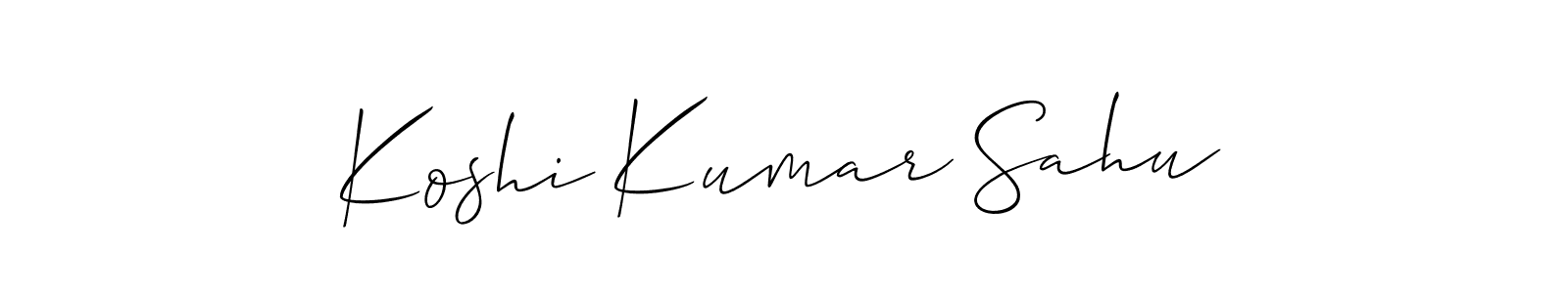 You can use this online signature creator to create a handwritten signature for the name Koshi Kumar Sahu. This is the best online autograph maker. Koshi Kumar Sahu signature style 2 images and pictures png