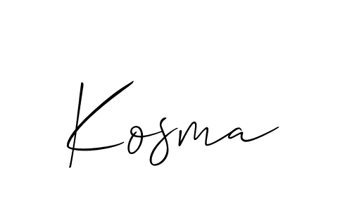 This is the best signature style for the Kosma name. Also you like these signature font (Allison_Script). Mix name signature. Kosma signature style 2 images and pictures png