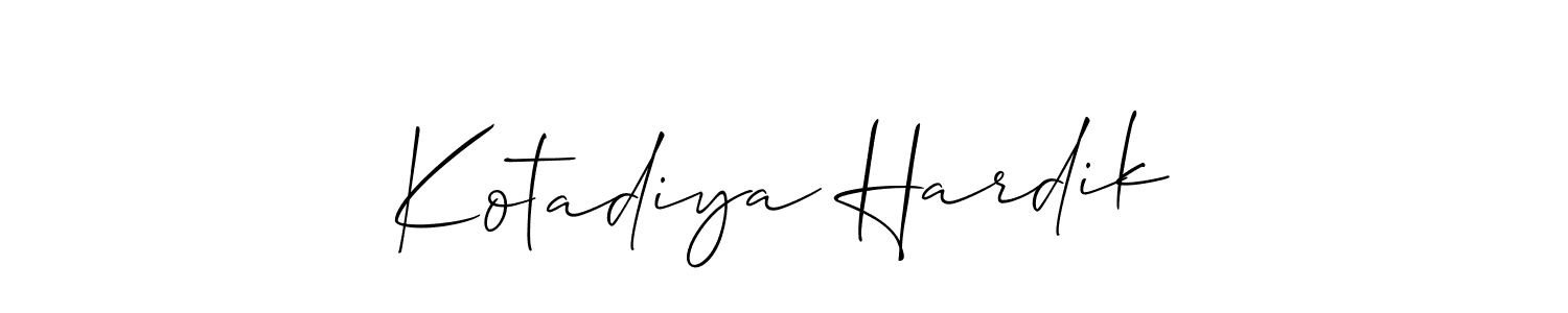 Here are the top 10 professional signature styles for the name Kotadiya Hardik. These are the best autograph styles you can use for your name. Kotadiya Hardik signature style 2 images and pictures png