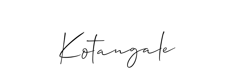 See photos of Kotangale official signature by Spectra . Check more albums & portfolios. Read reviews & check more about Allison_Script font. Kotangale signature style 2 images and pictures png